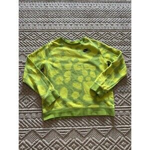 Nike Sweatshirt Green Tye Dye Size Boy XL Youth Atomic